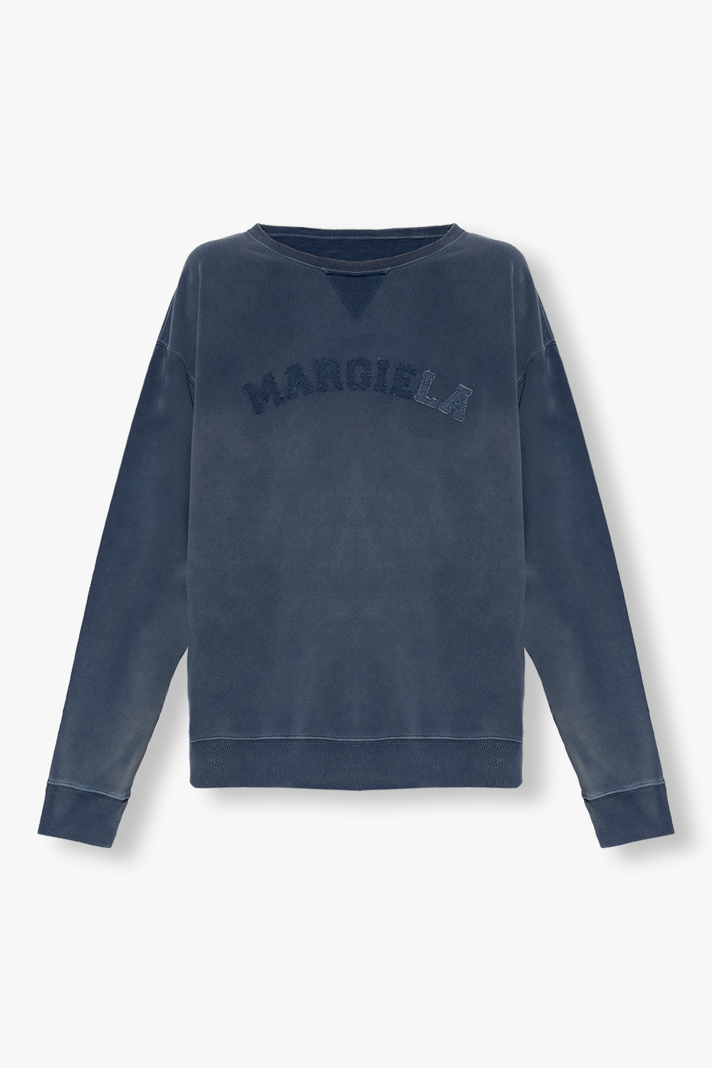 ★【MAISON MARGIELA】★BLUE COTTON OVERSIZE SWEATSHIRT★ Maison-Margiela-Blue-Organic-